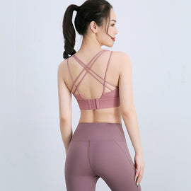 Fitness clothes beauty back yoga clothes